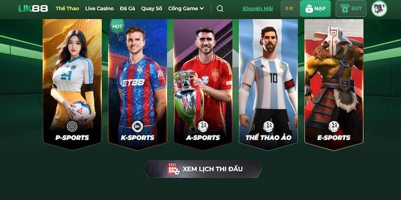 Cách chơi cá cược thể thao Uk88