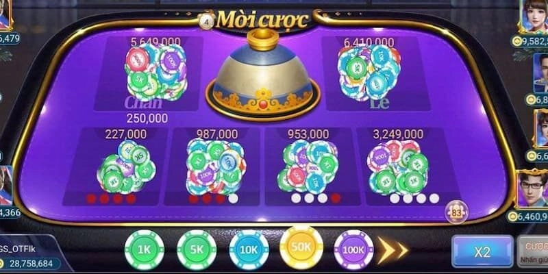 Nghe xóc vị đoán kết quả