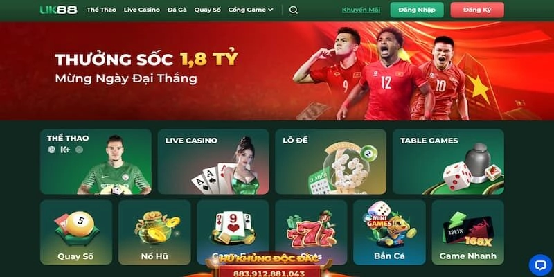 Giới thiệu Uk88 – Trang cược đá gà tốt nhất